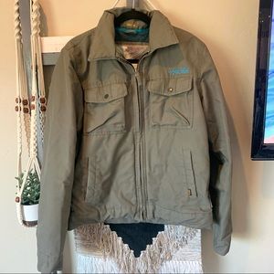 Vintage Hollister Men's lined jacket